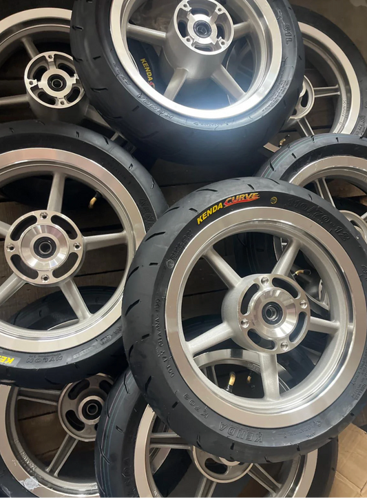 Chrome Tuttio Soleil 01/YozmalN10 12in SuperMoto Wheelset